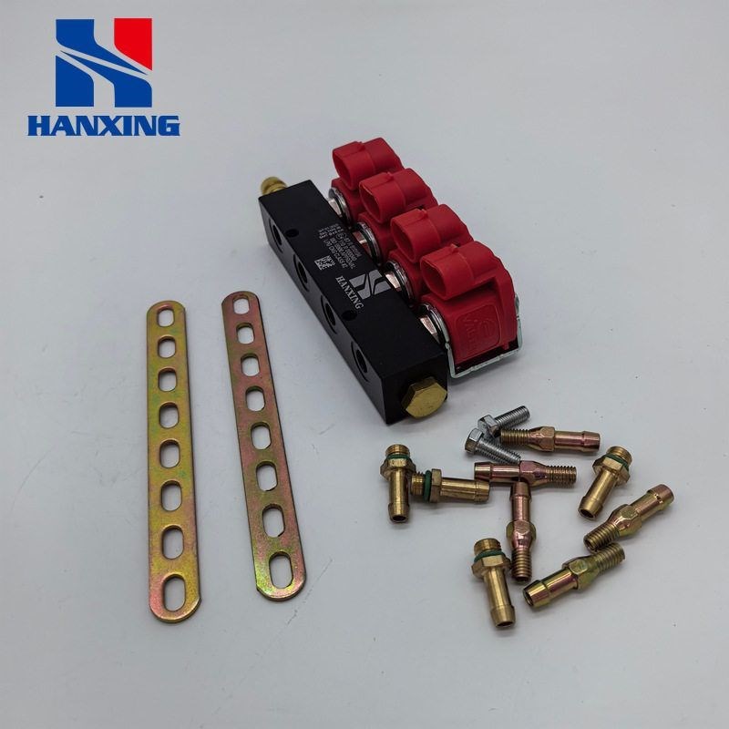 LPG/CNG汽车油改气改装红色H喷轨燃气汽车配件