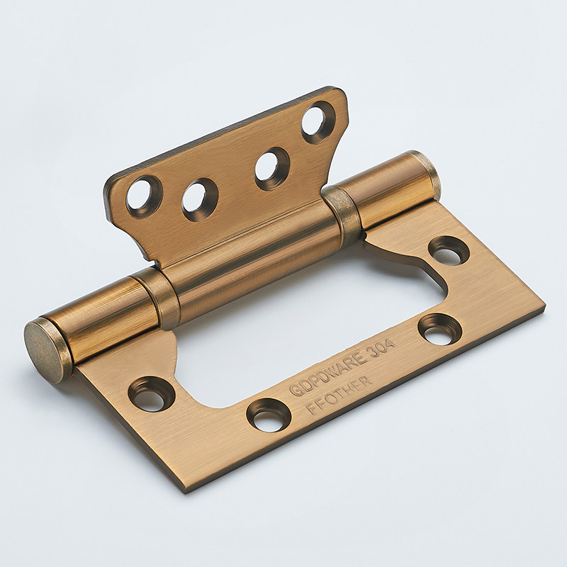 子母合页卧室房门木门静音字母合叶4寸不锈钢平开活页平板合页