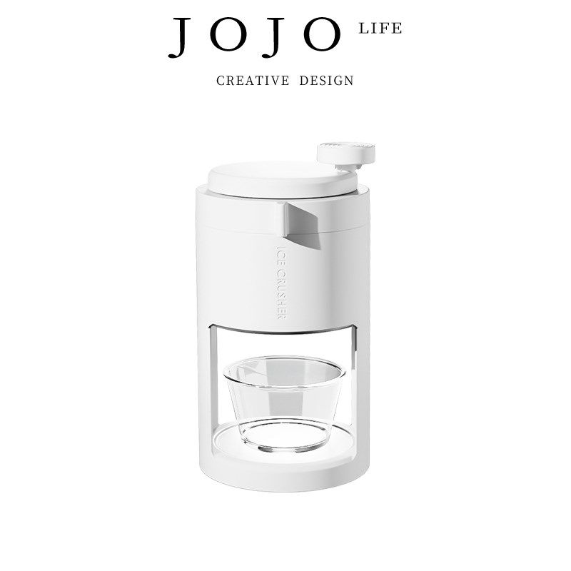 JOJOS L. PD.KACHEEG.沙冰机手动制冰雹冰机手摇碎冰机  学者