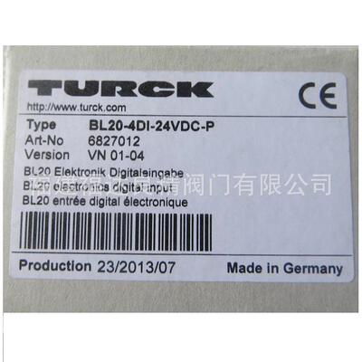 TURCK图尔克模拟量输入模块BL20-1AI-U