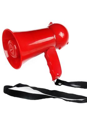 结婚用品接亲游戏道具手持喊话器录音喇叭婚庆大声公红色扩音器