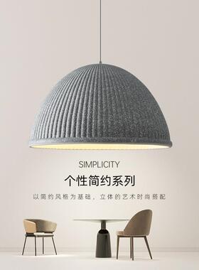 餐厅吊灯现代简约创意个性展会商场店铺商用吧台餐桌灰色小吊灯饰