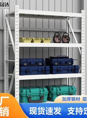 仓储货架仓库铁货架轻型超市货物架钢制多层置物架自由组合展示架