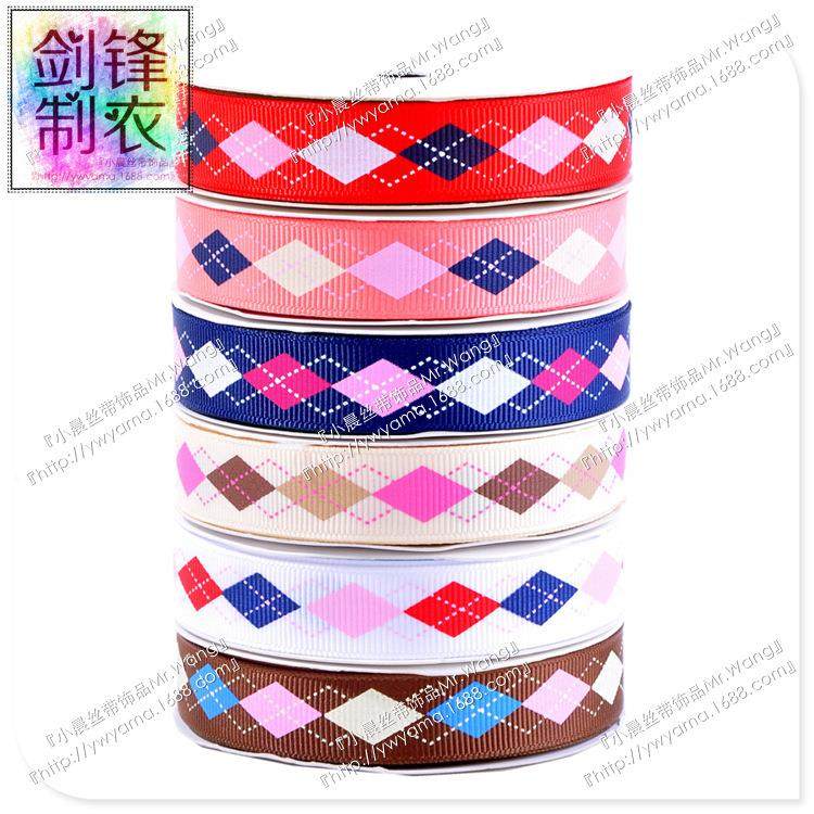 义乌姚明手工发饰织带材料罗纹印刷菱形胸花鞋花裙包边丝带,纺织面料/辅料/配套,织带/丝带/缎带,淘宝优惠券,粉丝福利购,淘宝优惠卷