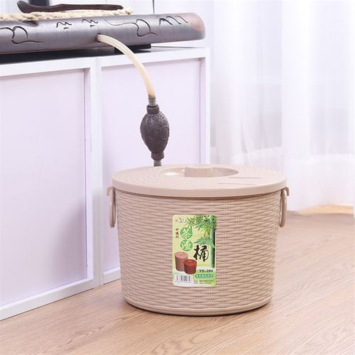 家用小号功夫茶水桶茶桶茶渣桶塑料茶叶垃圾桶茶台泡茶废水排水桶