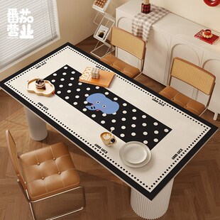 家用卡通餐桌垫子学生儿童学习桌书桌垫皮革防水写字台桌面保护垫