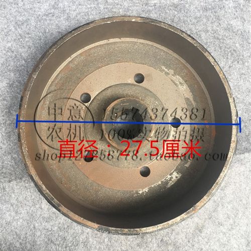 世杰前轮毂河南产世杰盘式拖拉机前刹车鼓河南产拖拉机配件