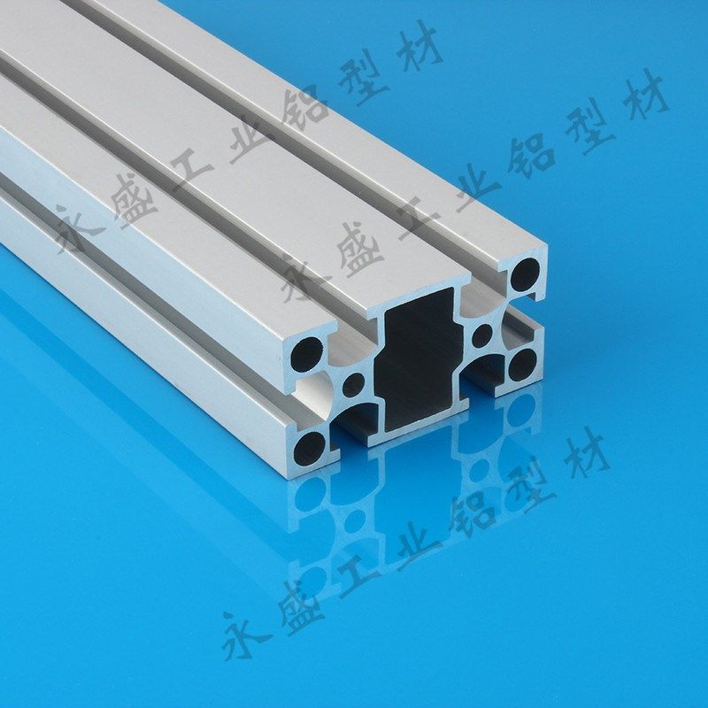 国标工业铝型材 3060国标工业铝合金氧化方管支架流水线框架铝材