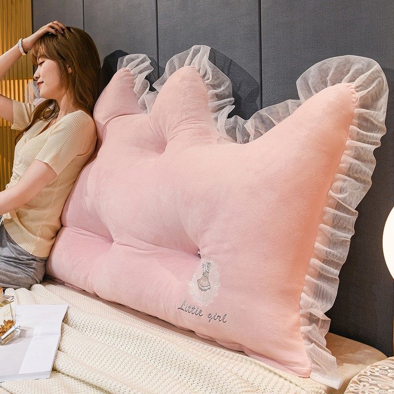 毛绒床头靠垫高档床头软包靠背刺绣床靠背垫软包可拆洗床头靠枕,居家布艺,床头靠垫,淘宝优惠券,粉丝福利购,淘宝优惠卷