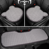 汽车坐垫车内车垫主驾通风单片冰丝透气后排四季 座垫 通用凉垫夏季