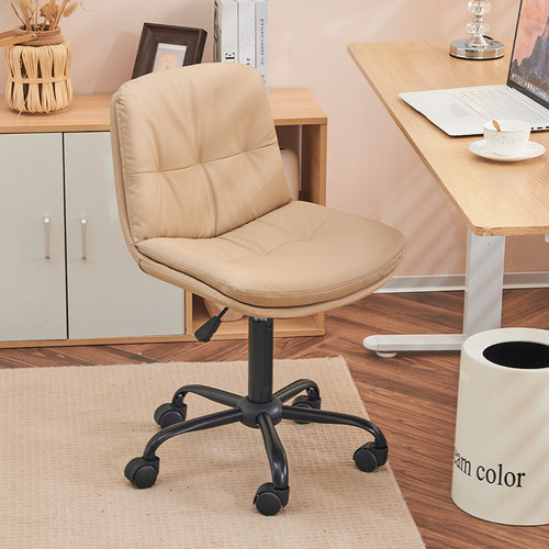 无扶手小电脑椅家用学生学习办公椅舒适久坐儿童学习椅可升降靠背