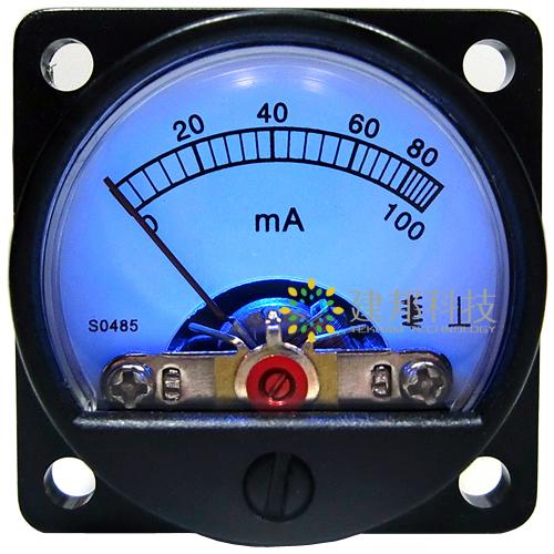 台产高精度DC100mA毫安直流电流表电子管胆机屏流指针电流表头