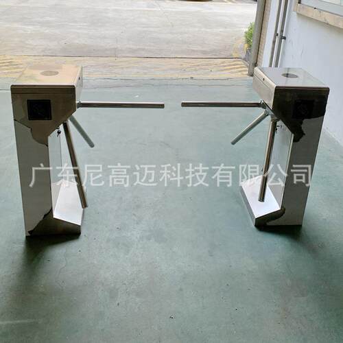 贵州员工通道三杆栅旋转门不锈钢导闸单向人行通道滚闸摆扎单象门