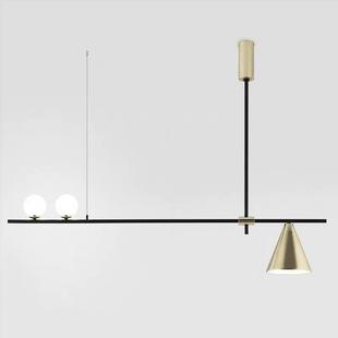 三头ins吊灯 后现代简约创意个性 北欧风格 艺术饭厅灯具吧台餐厅灯