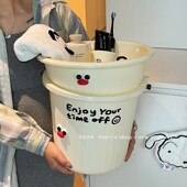 住宿生洗漱套装 大学生宿舍住校军训洗澡用品水桶脸盆六件套 开学季