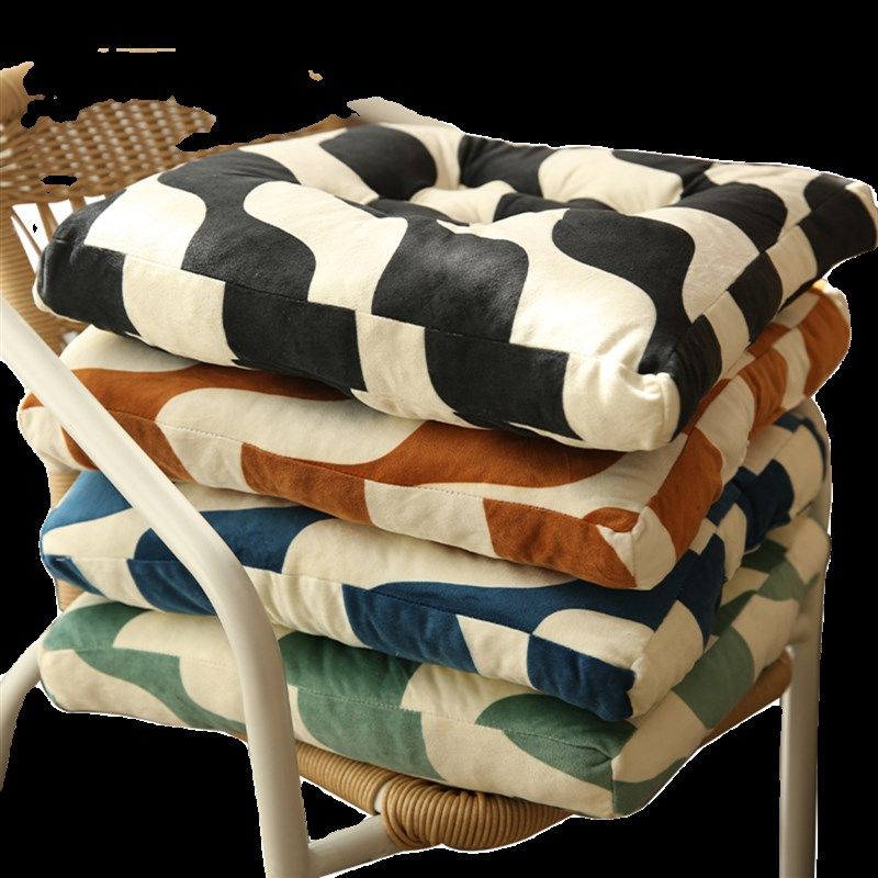 现代奶油风坐垫办公室教室久坐不累椅垫四季通用加厚椅垫软屁垫,居家布艺,椅垫,淘宝优惠券,粉丝福利购,淘宝优惠卷