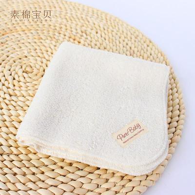 素棉宝贝婴儿洗脸巾宝宝洗脸毛巾新生儿喂奶手帕吸水性好小方巾