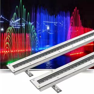 LED水底条形户外嵌入地埋灯水池泳池温泉水下线条灯墙壁水洗墙灯