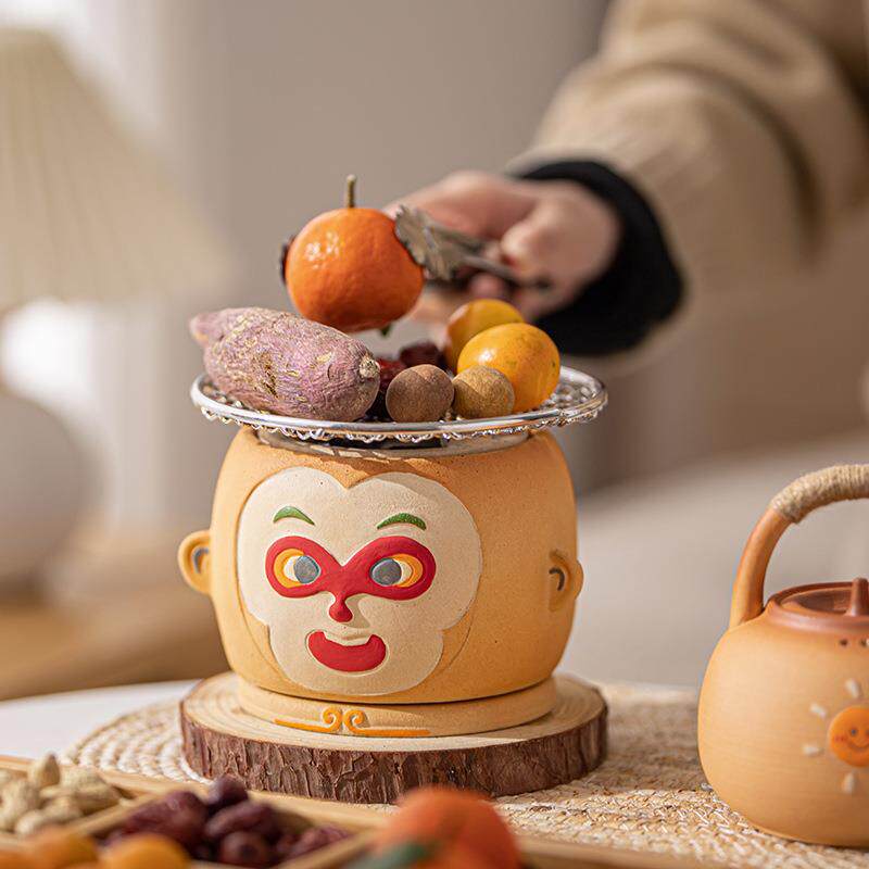 大圣围炉煮茶烤火炉器具全套家用明火煮茶器户外煮茶炉烧烤碳火炉