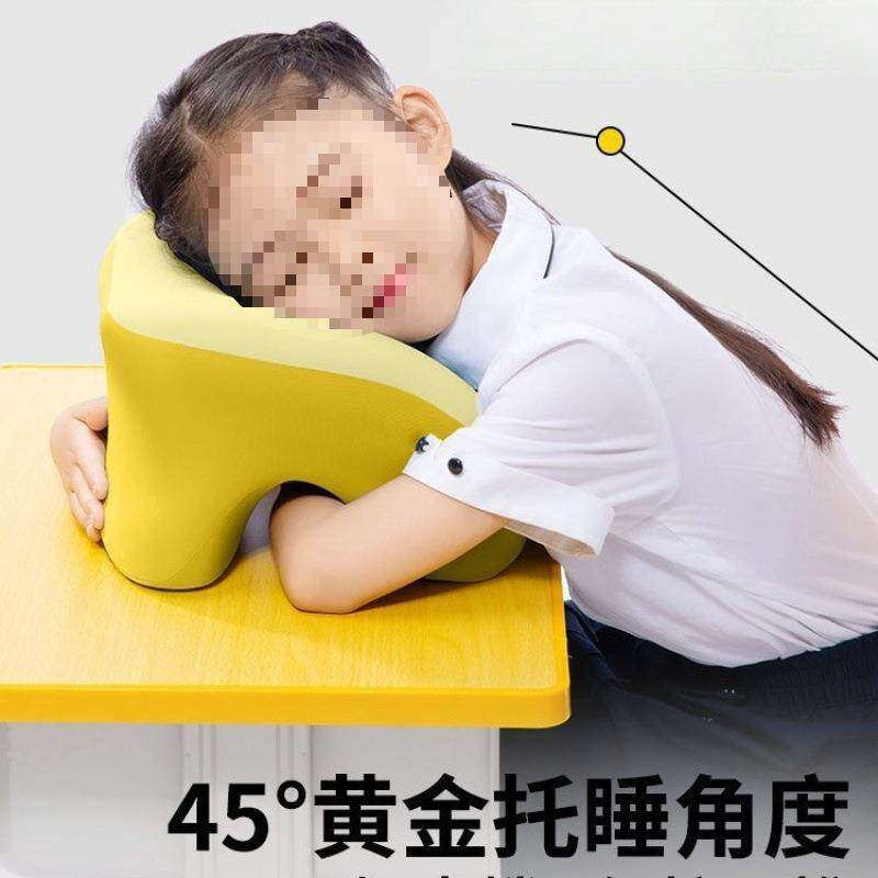 猫太子午睡枕趴睡枕小学生睡觉神器趴桌子儿童夏季专用午休抱枕头