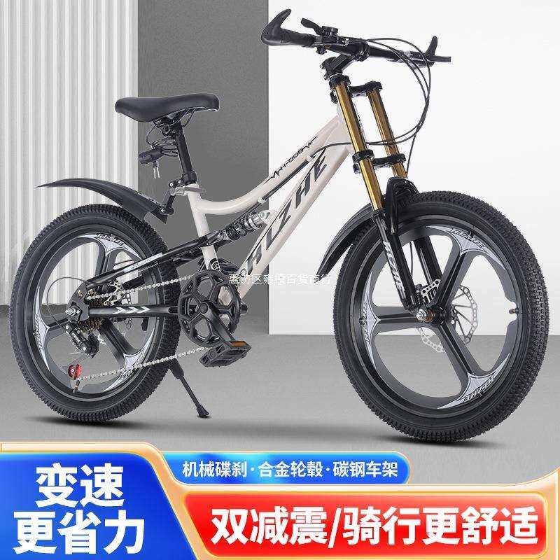 儿童自行车男女孩中大童6-12岁新款青少年20寸小学生变速减震山地