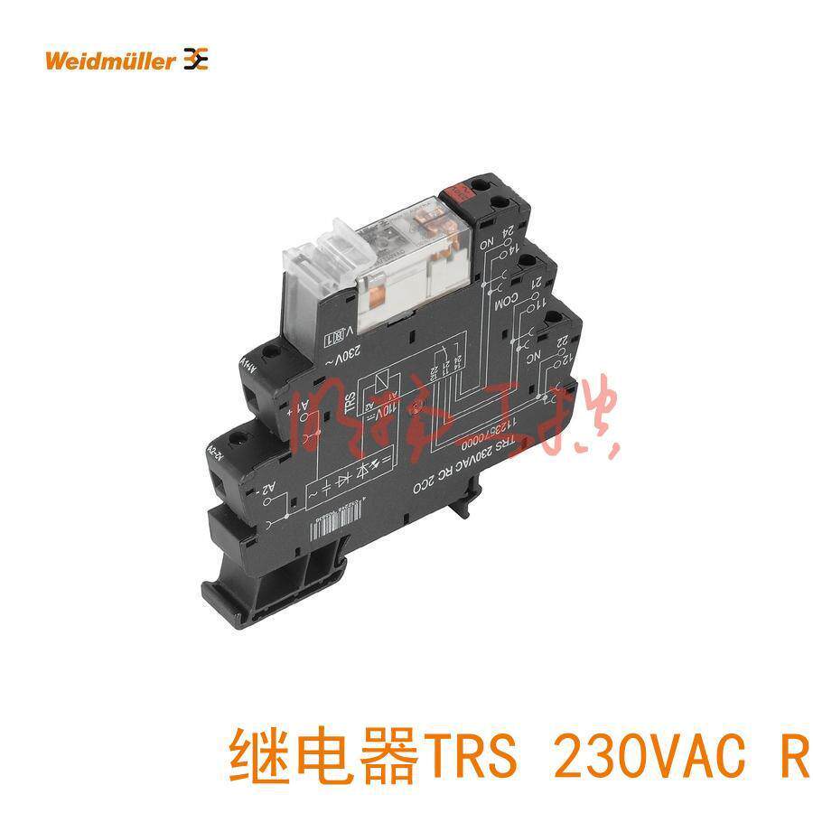 魏德米勒继电器 TRS 230VAC RC 2CO 固态交流继电器 1起订
