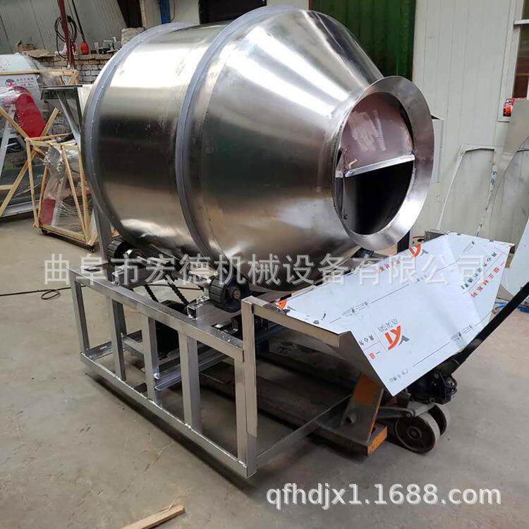 不锈钢100公斤酱菜滚筒搅拌机 咸鱼腌制拌料机 海带丝拌料设备