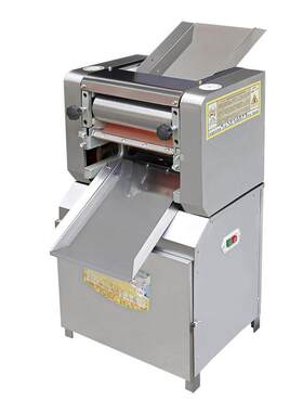 全新300型 链条式 电动压面条机 商用压面机 商用揉面机 压面皮机