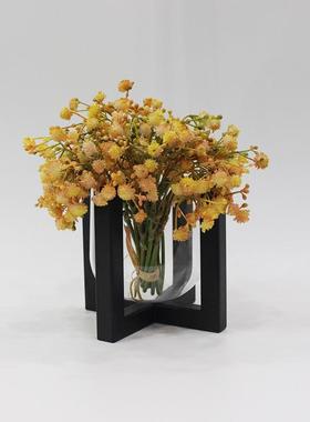 现代简约假水插花酒店装饰家居摆件组合饰品样板别墅酒店