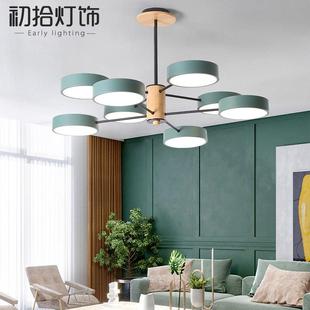北欧风吊灯卧室餐厅极简个性 创意大气家用现代简约客厅LED灯具