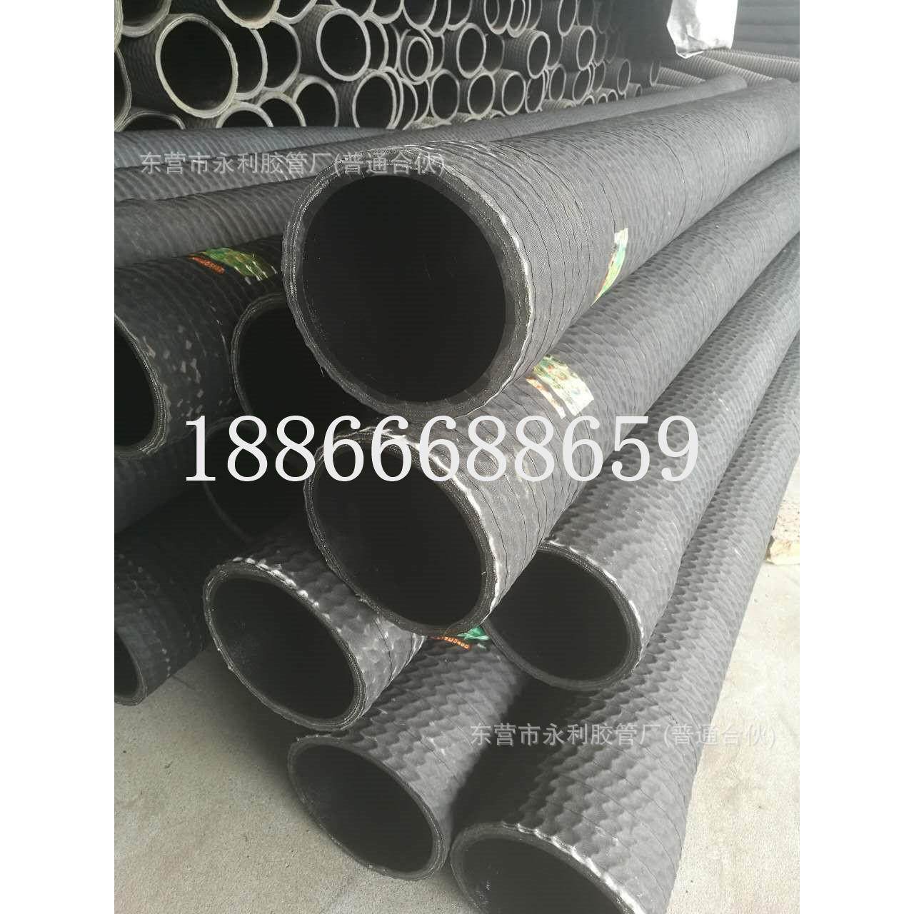 大口径耐磨钢丝管输水胶管钢丝骨架耐腐蚀橡胶钢丝管