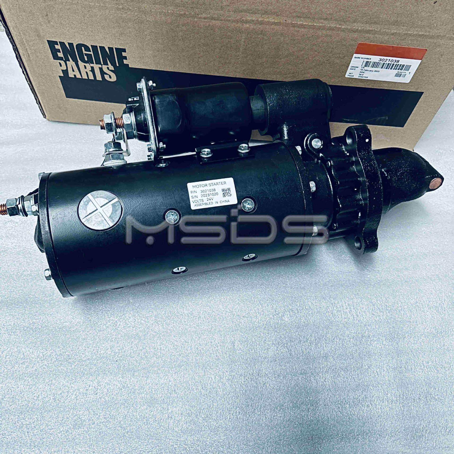 康明斯发动机起动机3021038专用款启动机起动马达4906788驱动马达