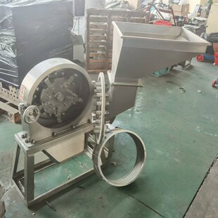 钛白石墨化工原料粉碎机 面包屑下脚料磨粉机 泡水大米黄豆打粉机