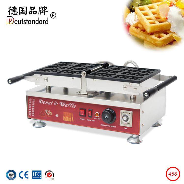 华夫饼机翻转8片方形电华夫炉华夫机松饼机格仔饼机烤饼机烤饼炉