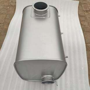 配套原厂同力矿用车消声器改装发电机组消声器静音消声器