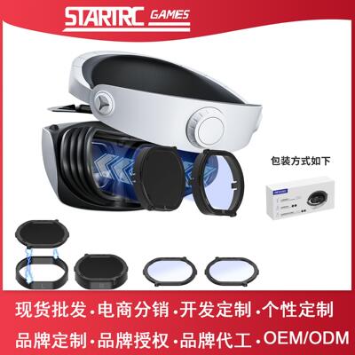 现货PlayStation VR 2磁吸眼镜PS VR2防蹭刮花保护罩防蓝光防起雾