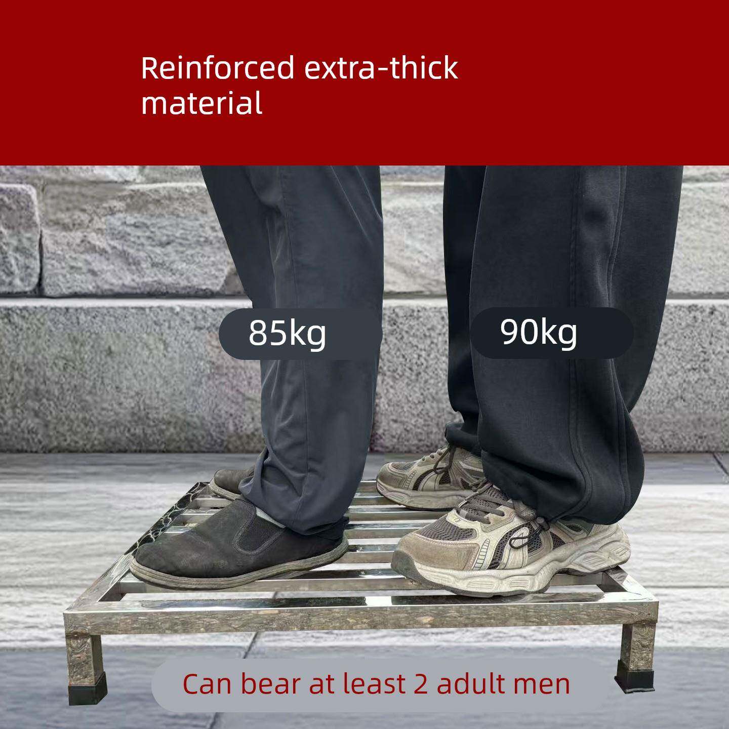 不锈钢底座托架落地垫高底架支架防潮置物架承重货架支撑架可定制