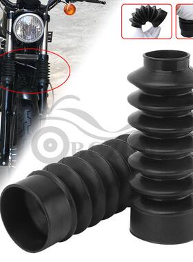 哈雷XL883 1200硬汉加装前避震黑色套筒 突破者 街霸前减震装饰