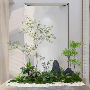 北欧仿真树马醉木盆栽绿植套餐造景室内软装植物假树盆景景观摆件