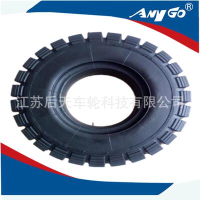 厂家扫地车AnyGo实心轮胎400x100及配套轮辋4.00－8实心轮胎