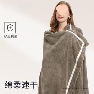 浴巾2025新款加大毛巾两件套高级家用比纯棉全棉吸水软男女款抗菌