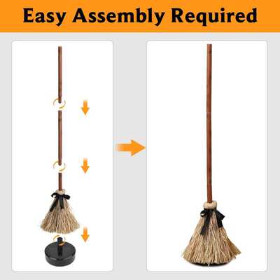 跨境新品Floating Witch's Broom –Haunted Dancing Broom