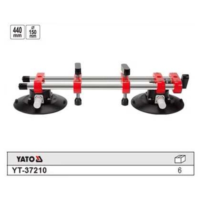 易尔拓汽车玻璃吸盘搬用工具真空固定器吸盘汽修工具YT-37210