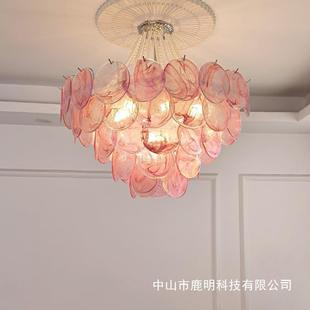 法式穆拉诺吊灯现代轻奢简约风客厅温馨卧室意式餐厅酒店装饰吊灯