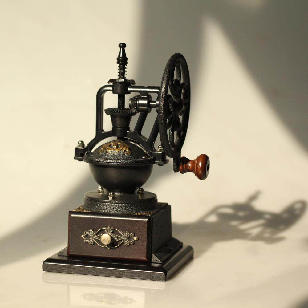 复古摩天轮大转轮意式便携式手摇磨豆机意式咖啡研磨机咖啡手工