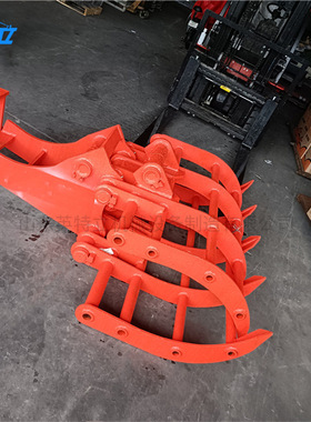 Excavator attachments rotating grab挖改加厚型废钢铁抓铁器