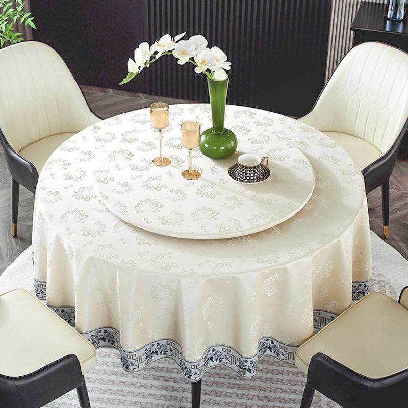 防水防油免洗圆桌布酒店饭店圆形餐桌布感家用中式欧圆台布直发,鲜花速递/花卉仿真/绿植园艺,割草机/草坪机,淘宝优惠券,粉丝福利购,淘宝优惠卷