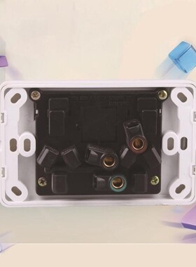 澳标澳规SAA认证两开六孔15A澳大利亚新西兰澳洲墙壁开关插座面板