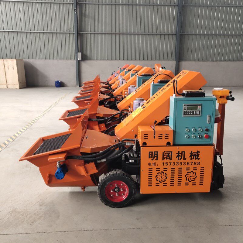 二次构造柱泵混凝土输送泵上料机小型细石砂浆地泵二次结构浇筑泵