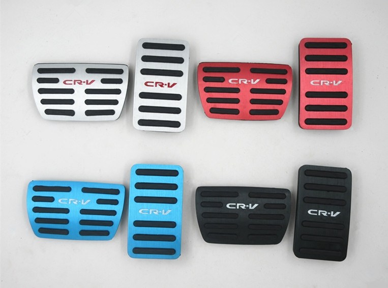 17-21款 CRV 油门踏板 刹车 脚踏板 防滑垫 免打孔安装 铝合金